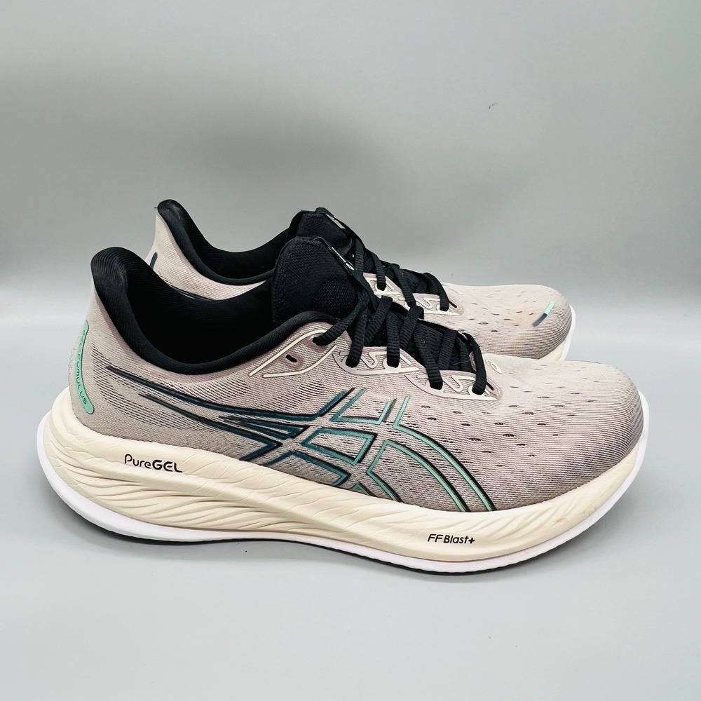 Asics Shoes Men 10 Gray Gel Cumulus 26 Low Top Running Athletic Sneakers Comfort